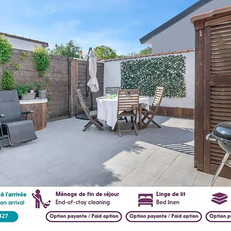 Vue Mer, A 50m, Maison Pour 4 펜션 라 플랑-쉬르-메르